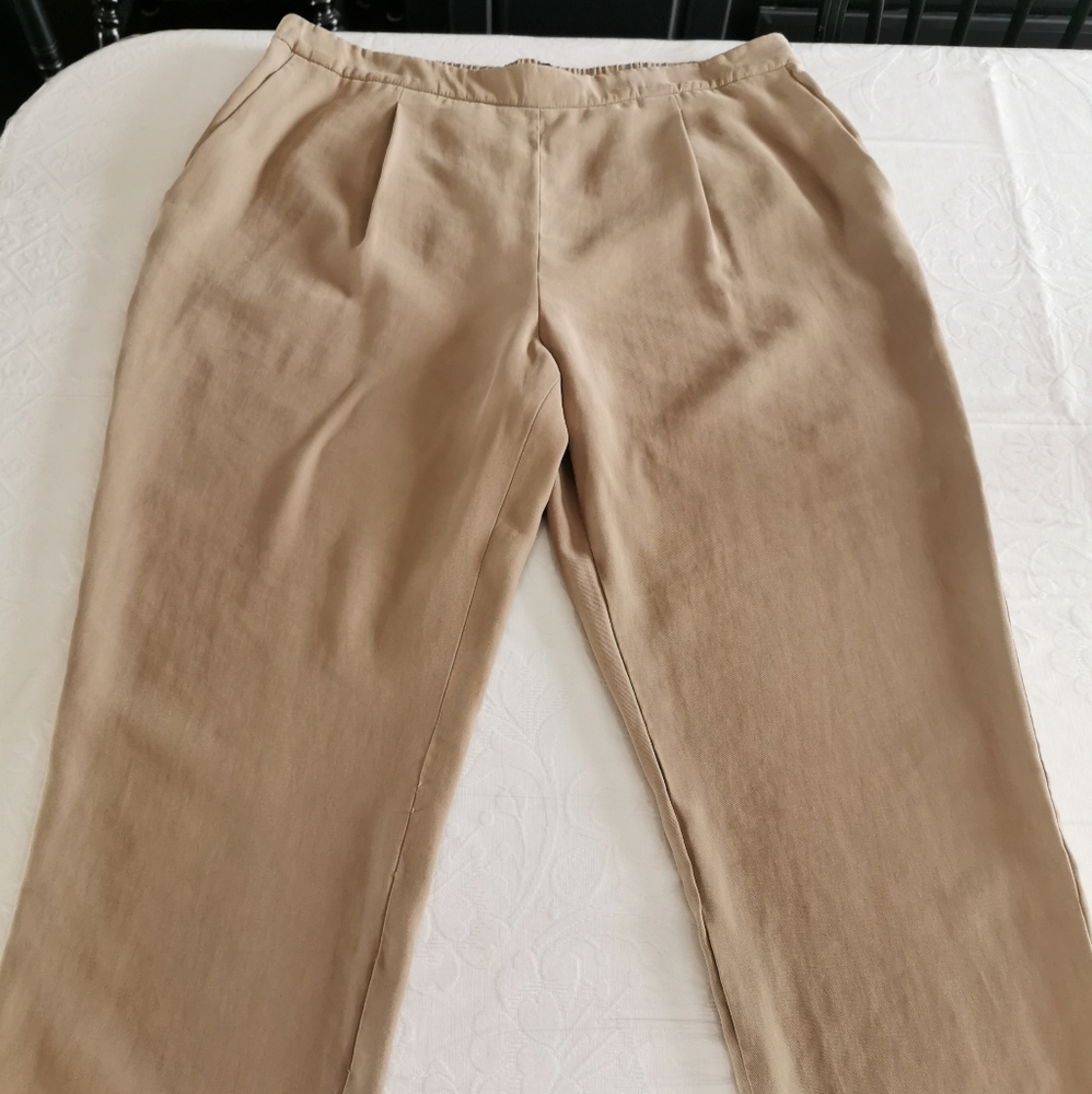 Halogen Beige Casual Pants Size 1